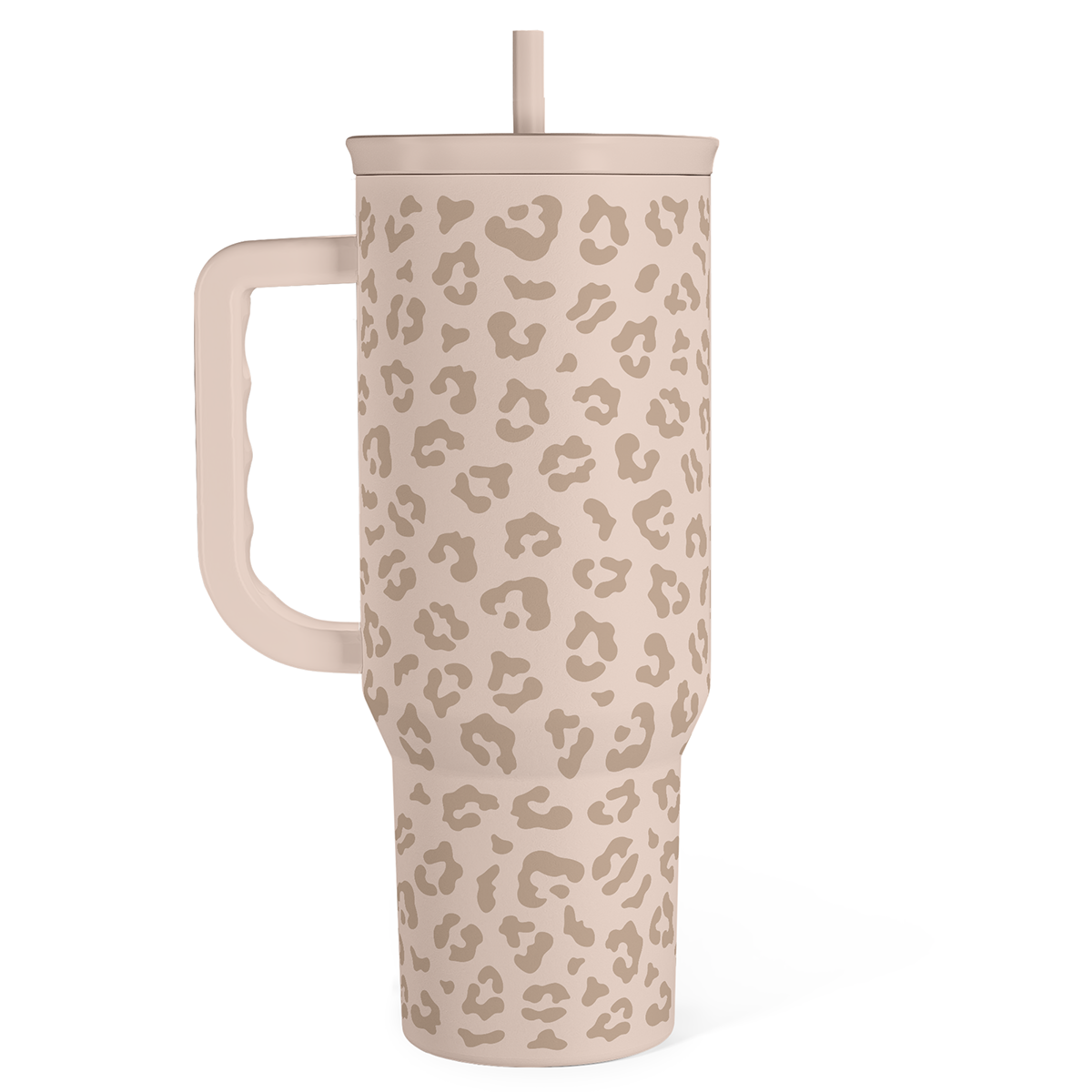 Brown Leopard Slidemate | Slider Tumbler with Handle 40oz